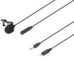 Microfone Lapela Omnidirecional Duplo Conector BY-M2 - IOS/Iphone [BOYA] - Imagem 3