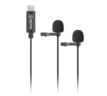 Microfone Duplo Lapela  - BY-M3D - Tipo-C [BOYA]