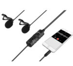Microfone Lapela Omnidirecional Duplo BY-M1DM - [BOYA] - Imagem 2