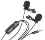 Microfone Lapela Omnidirecional Duplo BY-M1DM - [BOYA] - Imagem 3
