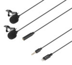 Microfone Lapela Omnidirecional Duplo Conector BY-M2D - IOS/Iphone [BOYA] - Imagem 2