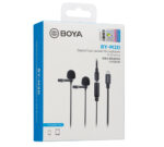 Microfone Lapela Omnidirecional Duplo Conector BY-M2D - IOS/Iphone [BOYA] - Imagem 4