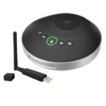 Microfones profissionais para videoconferência e reuniões