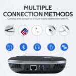 Microfones profissionais para videoconferência e reuniões