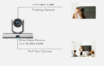 Câmera PTZ - 1080P60, Zoom 12x, Auto-Enquadramento, Rastreamento de Voz - Imagem 5