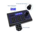 Mesa Controladora PTZ MTE-KZ1 | Joystick Profissional, Suporte 255 Câmeras, VISCA/Pelco, RS232/RS485 - Imagem 2
