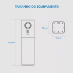 Webcam Full Hd 2k Detecção De Face Com Microfone Câmera - Imagem 2