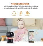 Mini Câmera de Segurança IP Wi-Fi HD Tunya – Sensor de Movimento Automático - Imagem 6