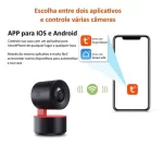Mini Câmera de Segurança IP Wi-Fi HD Tunya – Sensor de Movimento Automático - Imagem 7