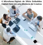 Webcam Full Hd 2k Detecção De Face Com Microfone Câmera - Imagem 6