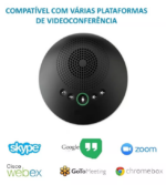 Microfones profissionais para videoconferência e reuniões
