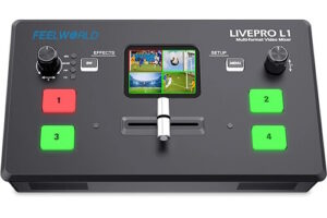 Mesa de Corte de Vídeo 4 canais HDMI modelo LivePro L1